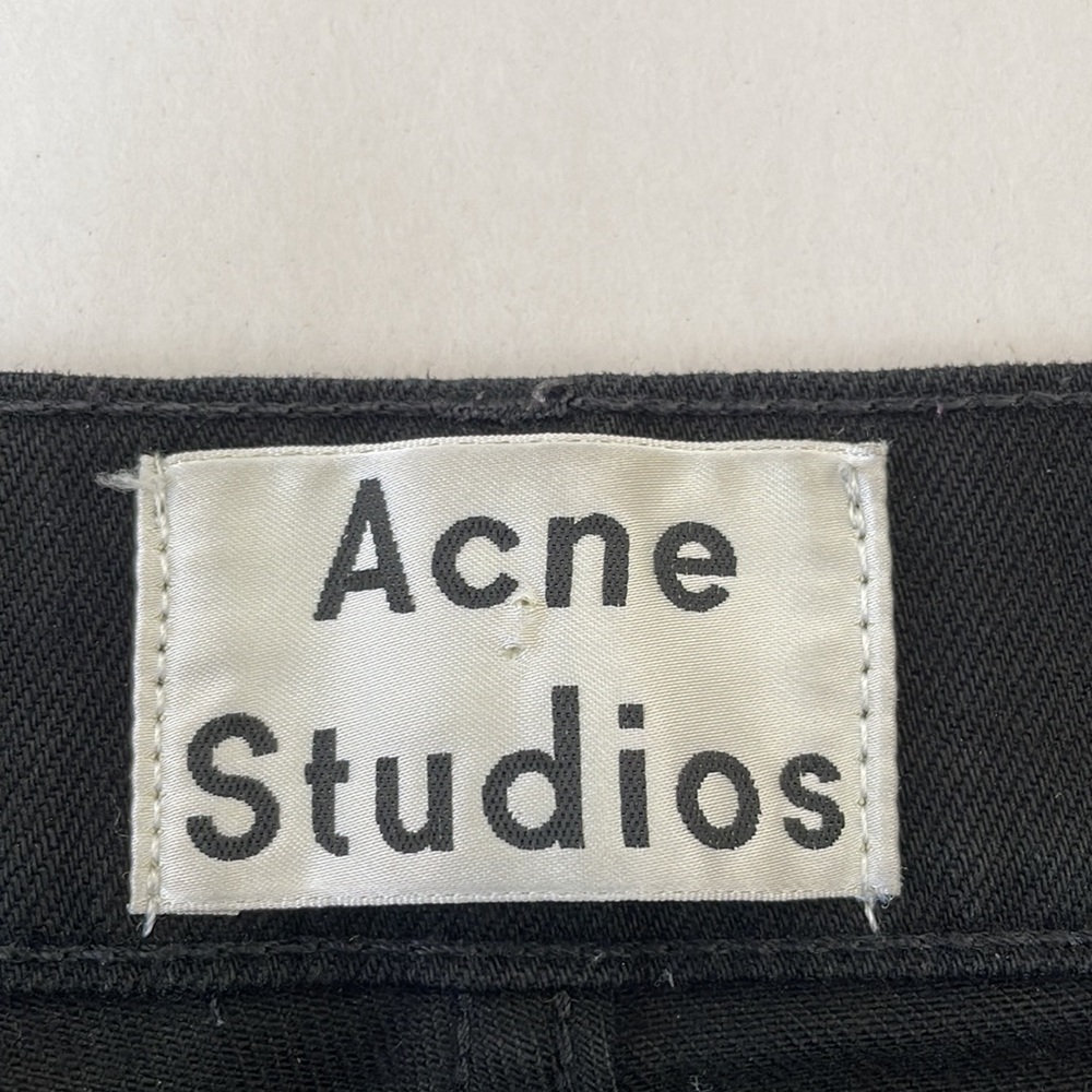 Acne Studios Straight leg black jeans - Picture 5 of 7